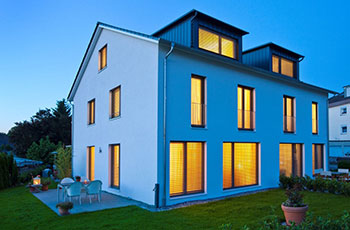 Doppelhaus als Passivhaus